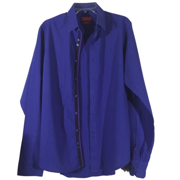 Ben Sherman blue Men's shirt size Large - Picture 3 of 5